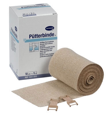 Pütterbinde kortstræksbind, 8cmx5m strakt - Pütter