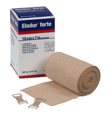 Elodur forte langstræksbind, 12cmx7m strakt - Elodur