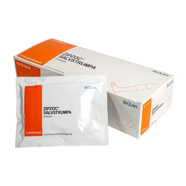 Zipzoc Zinkbandage, til bensår  HF