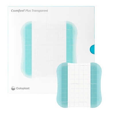 Comfeel Plus Transparent, 5x7cm  steril