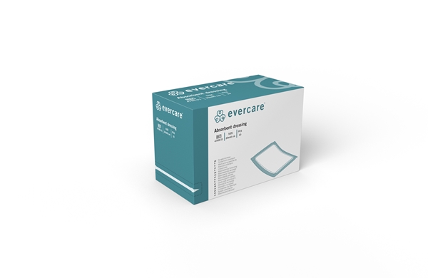 evercare abs forbinding steril, 20x40cm - evercare® - 2