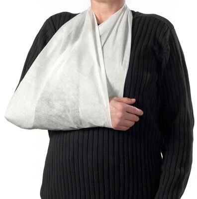 Mitella armslynge, single pack, 95x95x135cm, non woven - SELEFA®