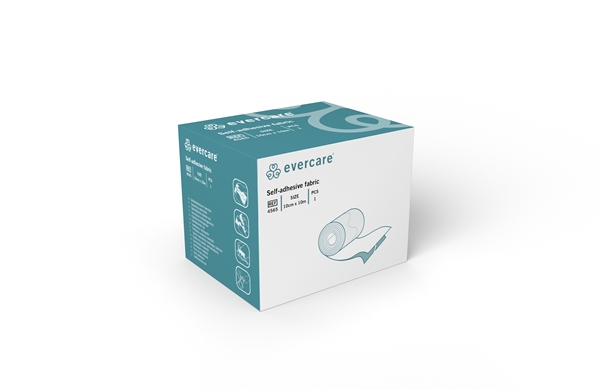 evercare fikseringsplaster, 10cmx10m - evercare® - 2