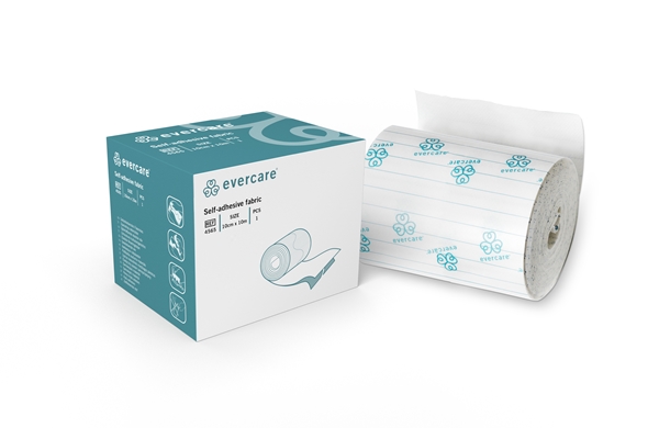 evercare fikseringsplaster, 10cmx10m - evercare® - 1