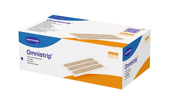 Omnistrip suturtape, elastisk, 6x38mm, 6stk/ark - Omnistrip - 1
