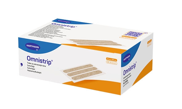 Omnistrip suturtape, elastisk, 12x101mm, 6stk/ark - Omnistrip - 1