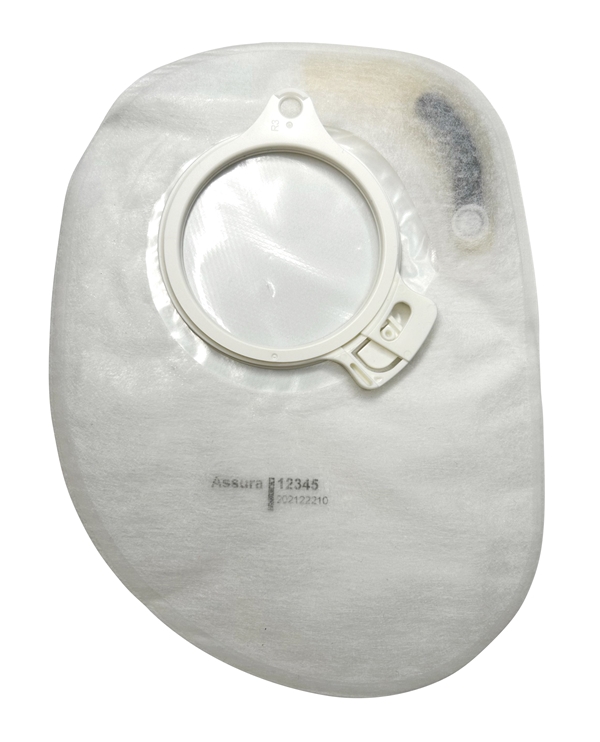 Assura plus lukket pose maxi, 60mm ring klar