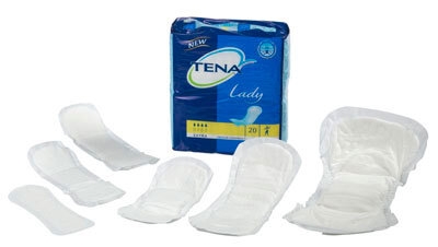 TENA LadyDiscreet trusseindlæg, ultra mini 7,5x19cm - Tena