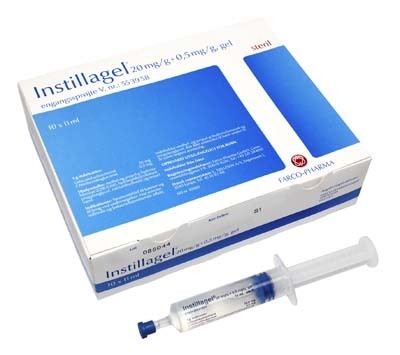 Instillagel katetergel, 11ml m klorhexidin/lidokain