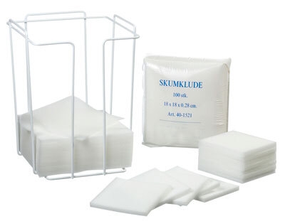 Vaskeklud skum blå, 20x27x0,3cm - SELEFA®