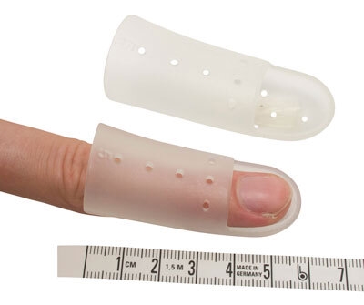 Fingerskinne mallet nr 05 , polypropylen omkr. 7cm