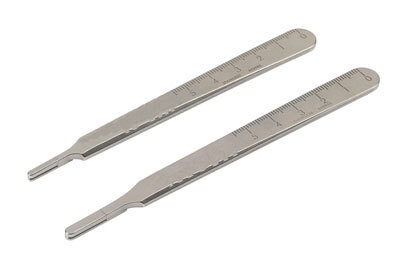 Swann-Morton skalpelhåndtag, nr. 3 m/graduering