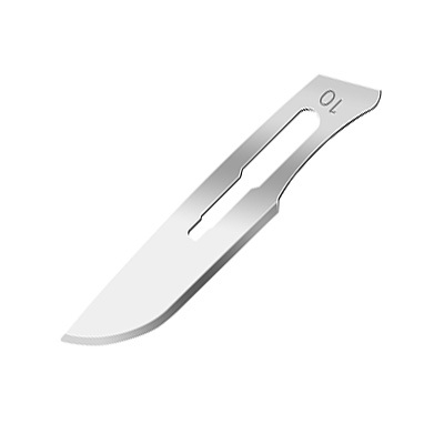 Skalpelblad swann-morton, nr 10 carbon steel steril
