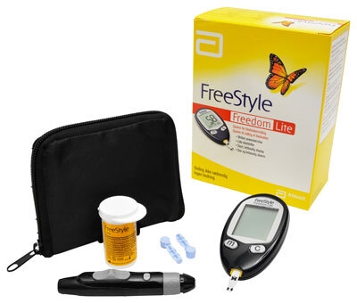FreeStyle Freedom Lite, Blodsukkerapparat