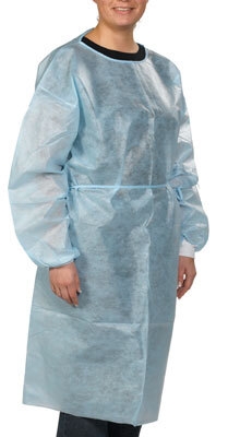 Barrier væsketæt kittel, L blå 