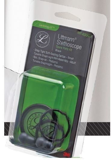 Littmann Classic II, Reservedelskit, Sort