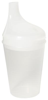 Drikkebæger transparent, 185ml med graduering - 2