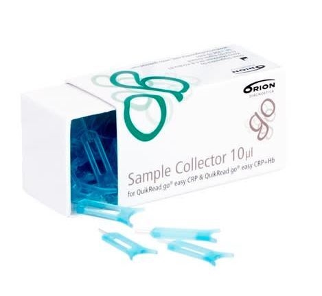 QuikRead go, prøveopsamler , Til Easy CRP kit (10 ul) - QuikRead
