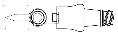 ChemoClave vented vial spike, 13mm - ICU Medical - 4
