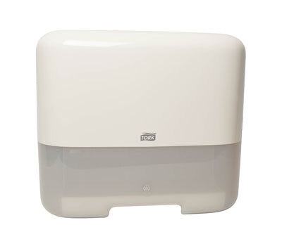 Tork dispenser H3 mini, hvid plast