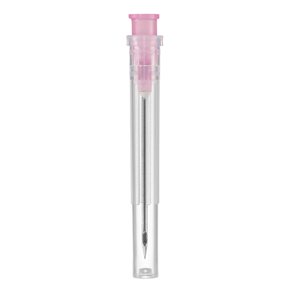 KD-fine optrækskanyle PP, 18Gx2" 1,2x50mm pink, sidehul - KD-Fine - 1