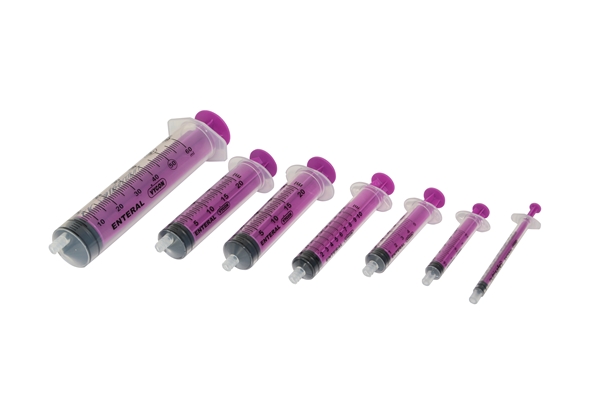 Enteral sprøjte Nutrisafe 3, 1ml engangs