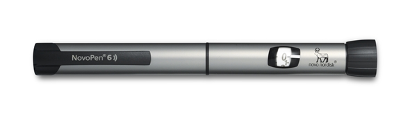 NovoPen 6, sølv, Insulinpen 1-60 IE hukommelse - 1