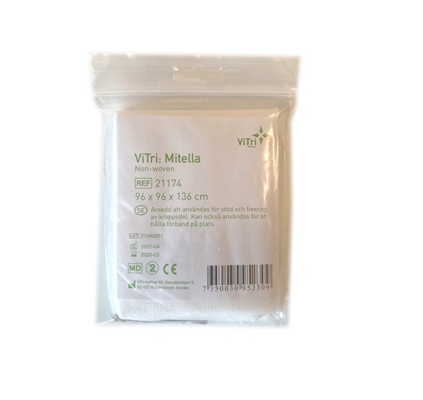 Mitella anvendes til arm og skulder fiksering., 96x96x136cm nonwoven - 3