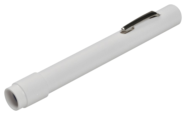 Pencillygte med bluespot, Engangsbatteri/pære