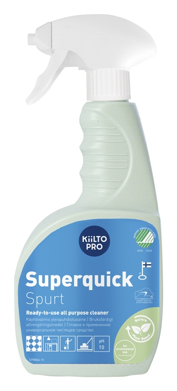 Kiilto superquick spurt, Universalrengøring 750 ml