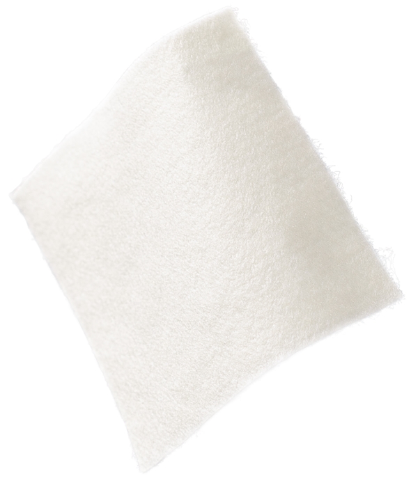 Exufiber Ag+ gelfiberbandage, 10x10cm - Exufiber