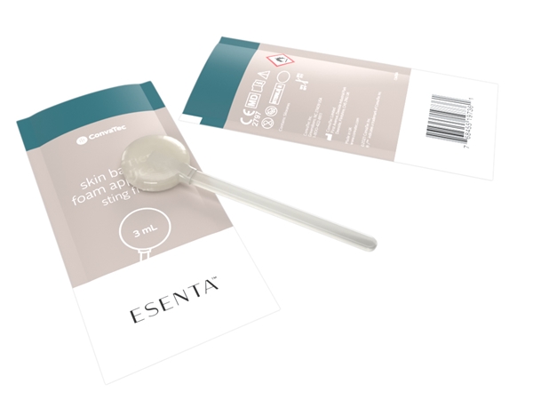 ESENTA, barrierefilm, 3 ml pind, u. alkohol