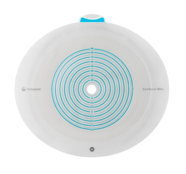 SenSura Mio Max-cut 2-dels, Åben pose Grå XXL - 90MM