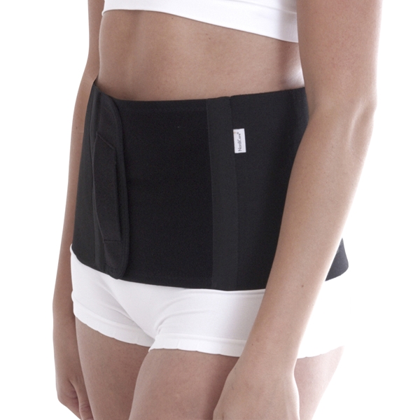 Nordicare Stomi Bas 20 bælte, M 20cm 90-105cm sort