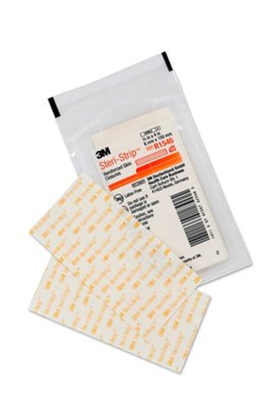 Sutur Steri-Strip R, 6x100mm forstærket 10-brev - Steri-Strip