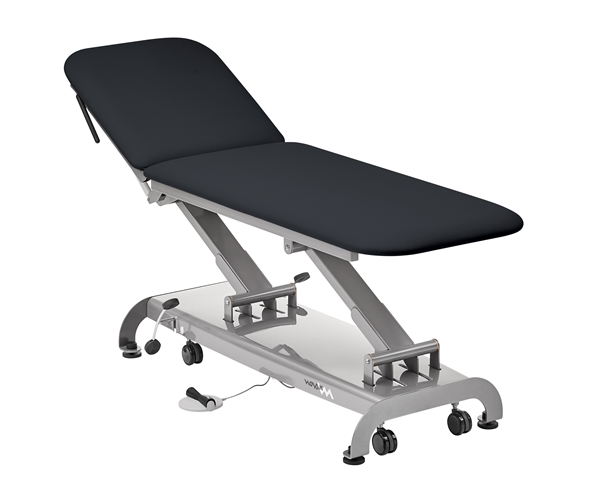 2-delt undersøgelsesleje, Basic, elektrisk sort