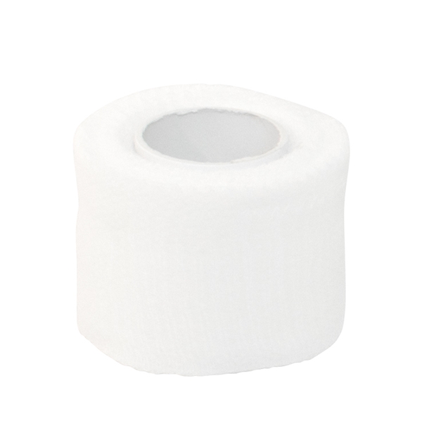 DermaHaft fikseringsbind, 4cmx4m latexfri, hvid - DermaHaft - 1