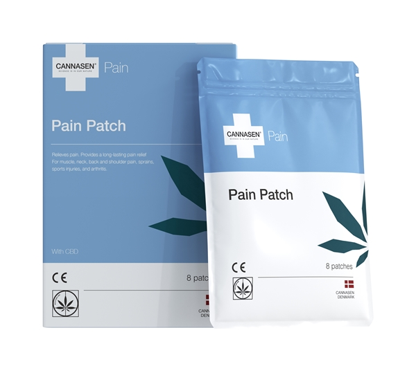 CANNASEN Pain Patch, Plaster, CBD