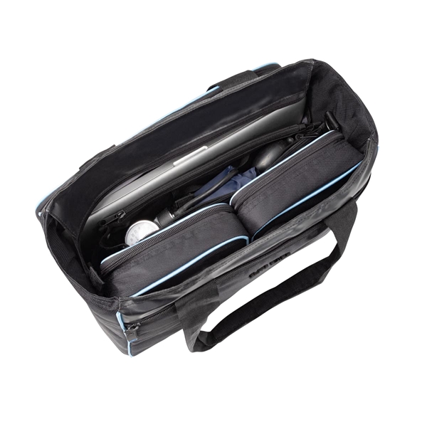 Lægetaske sort, totebag, 43x30x14cm 18L - 3