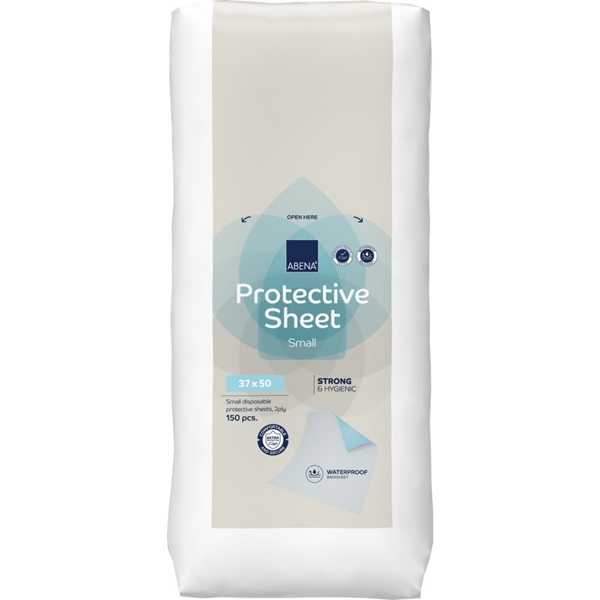 Sårunderlag/afdækningsserviet, 37x50cm væsketæt - Blå - 2