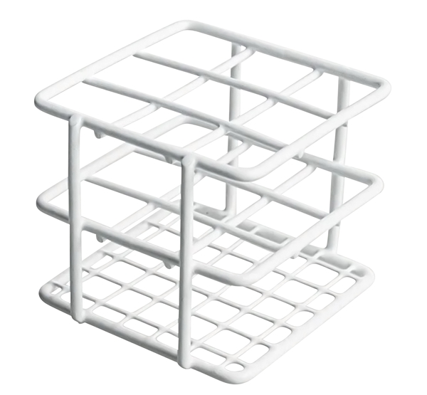 Trådstativ 3x3 huller, hvid, Højde 60 mm hul.dia. 18