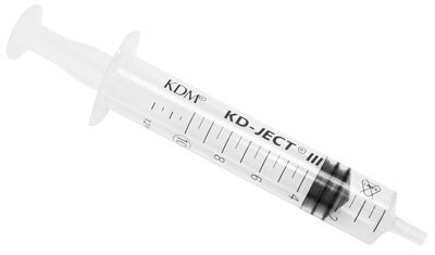 KD-Ject III sprøjte 3-k, 10ml LS centrisk grad 0,5ml - KD-Ject III