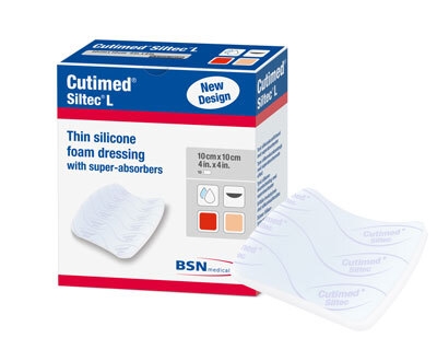 Cutimed Siltec L, 5x6cm - Cutimed