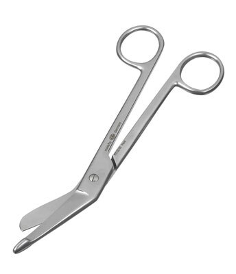 Forbindstofsaks vinklet, 14  cm