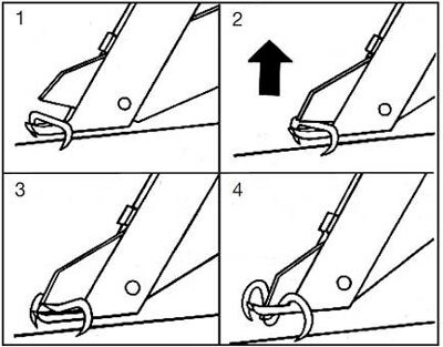 Agraf fjernetang engangsbrug, PVC og latex fri steril
