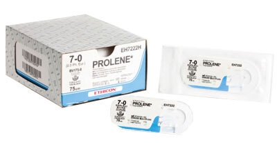 Prolene 3-0 FS-1 nål monofil, 45cm blå ikke resorberbar ster - Prolene