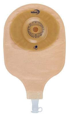 Aurum 1-dels conveks uro, 25mm maxi beige