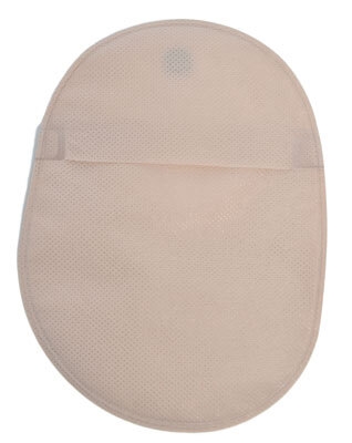 Eakin dot 2-dels lukket pose, 80mm,maxi, 540 ml, beige IV