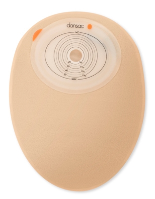 Novalife TRE 1-dels lukket, 25-70/90mm maxi beige m/vindue