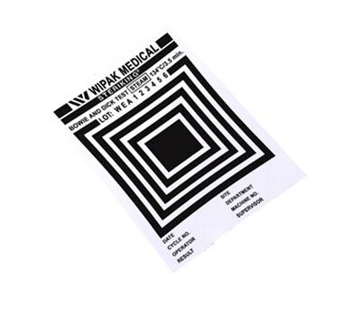 Steriking G2 Bowie&Dick test, bly- og latexfri - Steriking